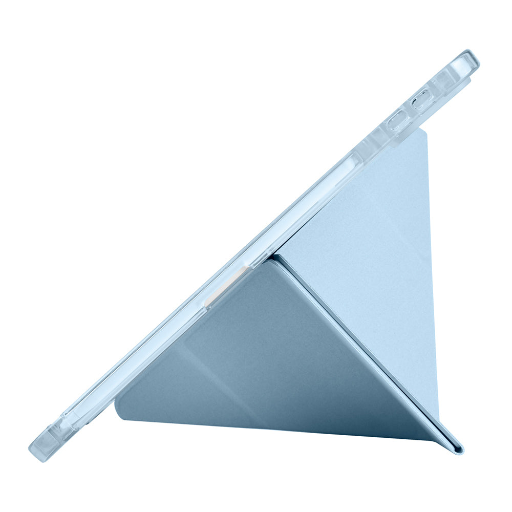 Xiaomi Pad 7 Pro Kılıf Zore Tri Folding Kalem Bölmeli Standlı Kılıf Koyu Yeşil