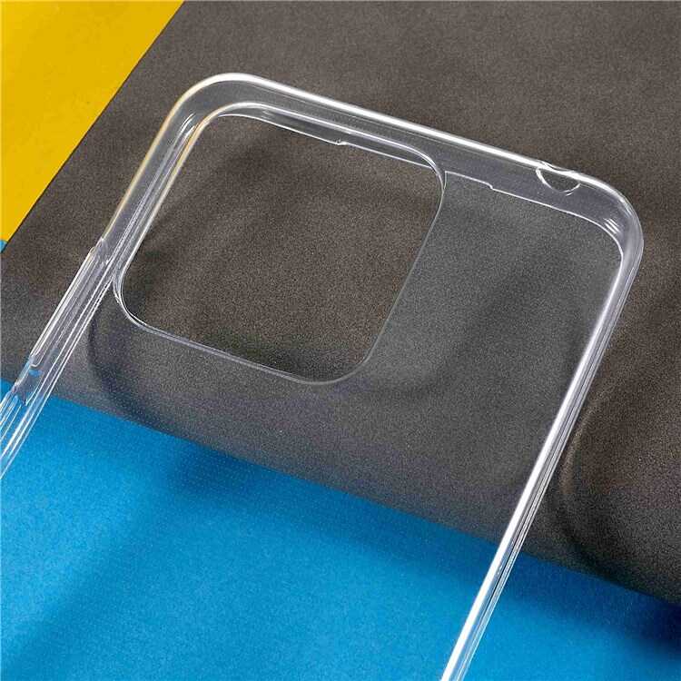 Xiaomi Poco C40 Kılıf Zore Süper Silikon Kapak Renksiz