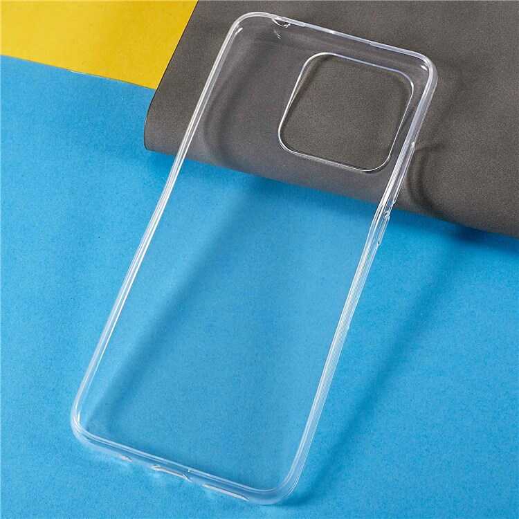 Xiaomi Poco C40 Kılıf Zore Süper Silikon Kapak Renksiz