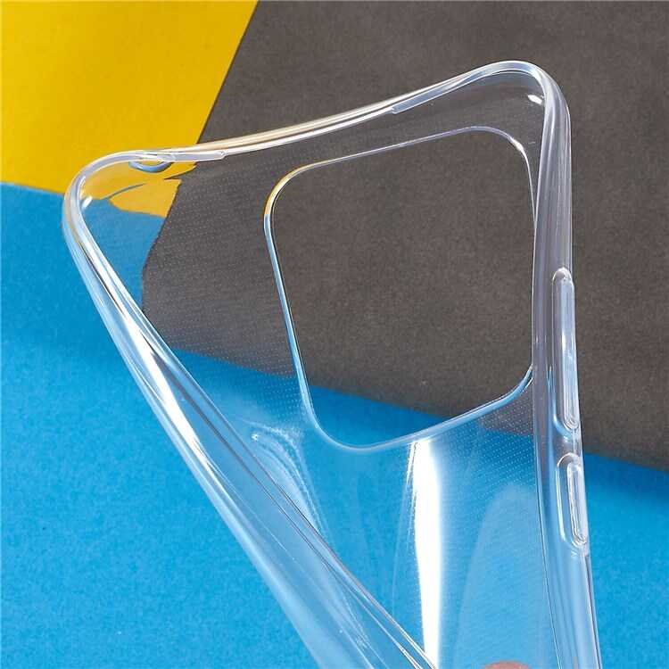 Xiaomi Poco C40 Kılıf Zore Süper Silikon Kapak Renksiz