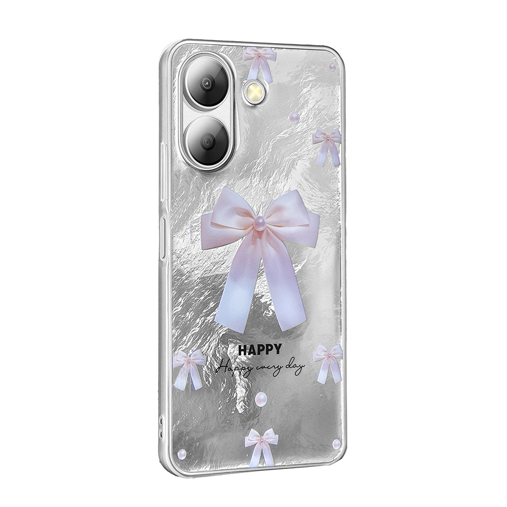 Xiaomi Poco C65 Kılıf Desenli Zore Mep Kapak Geometrik