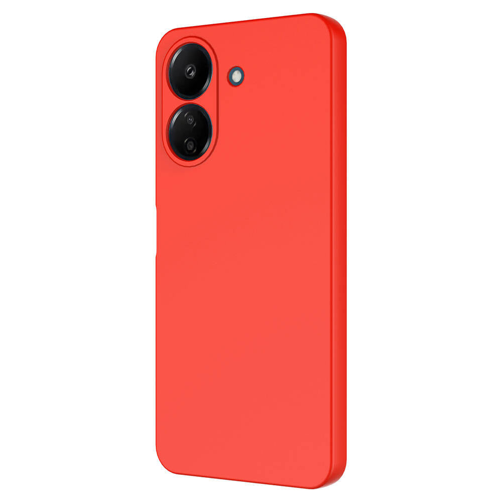 Xiaomi Poco C65 Kılıf Zore Mara Lansman Kapak Kırmızı