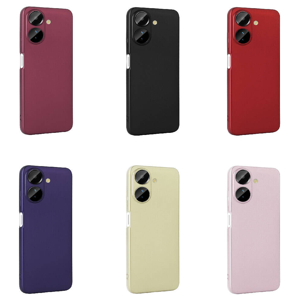 Xiaomi Poco C65 Kılıf Zore Premier Silikon Kapak Rose Gold
