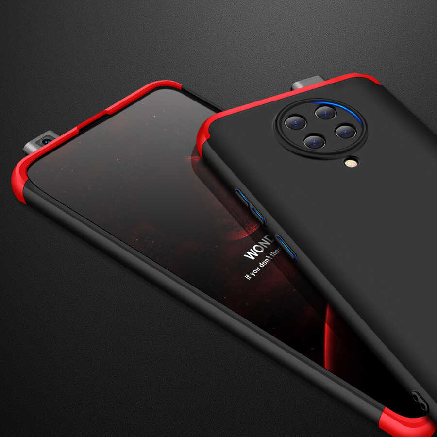 Xiaomi Poco F2 Pro Kılıf Zore Ays Kapak Siyah