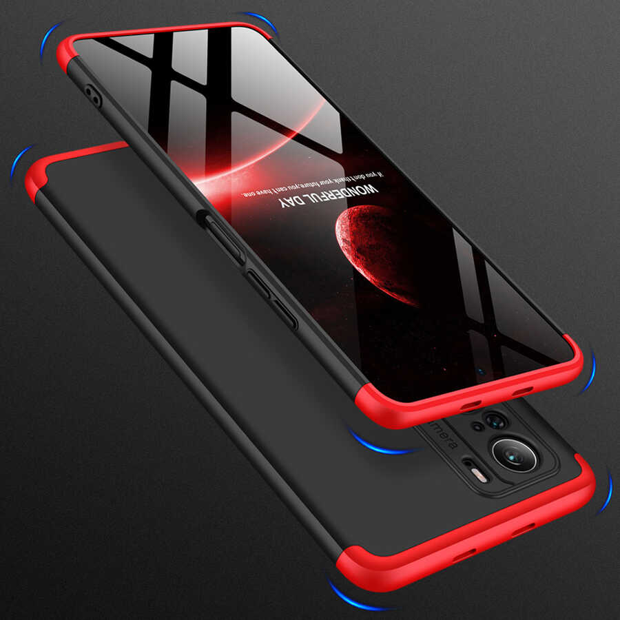 Xiaomi Poco F3 Kılıf Zore Ays Kapak Siyah-Gri