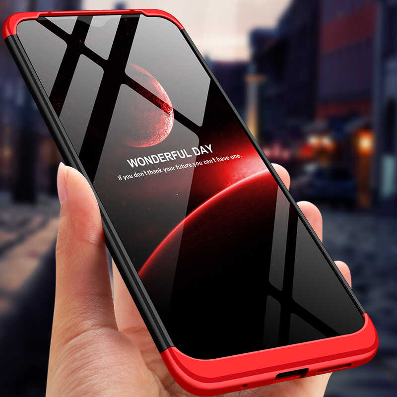 Xiaomi Poco M3 Kılıf Zore Ays Kapak Kırmızı