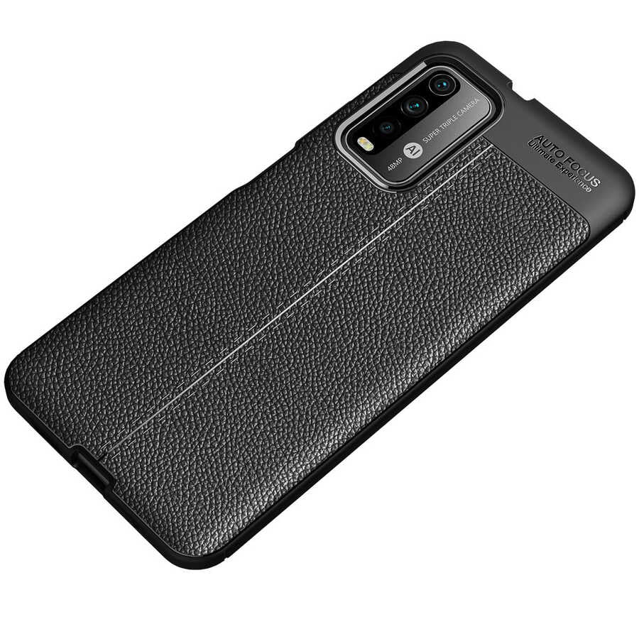 Xiaomi Poco M3 Kılıf Zore Niss Silikon Kapak Lacivert