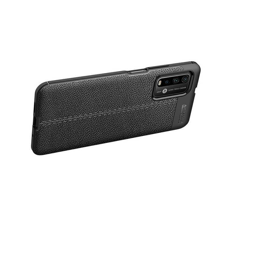 Xiaomi Poco M3 Kılıf Zore Niss Silikon Kapak Lacivert