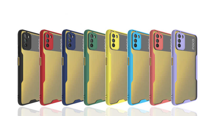 Xiaomi Poco M3 Kılıf Zore Parfe Kapak Pembe