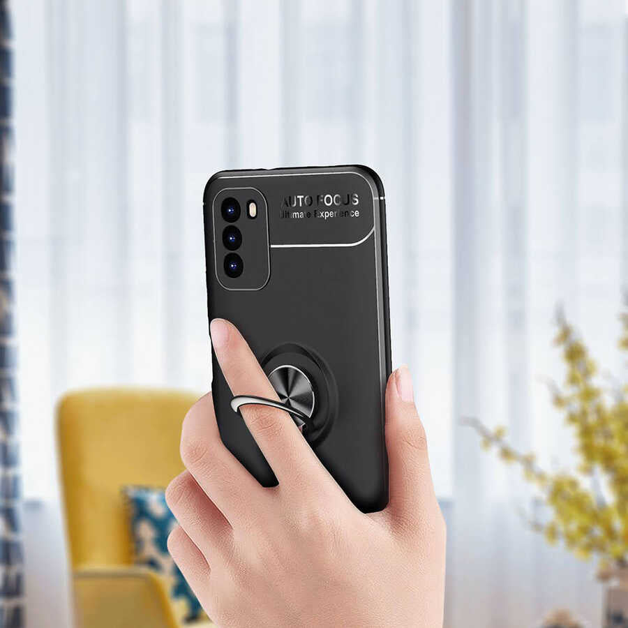 Xiaomi Poco M3 Kılıf Zore Ravel Silikon Kapak Kırmızı