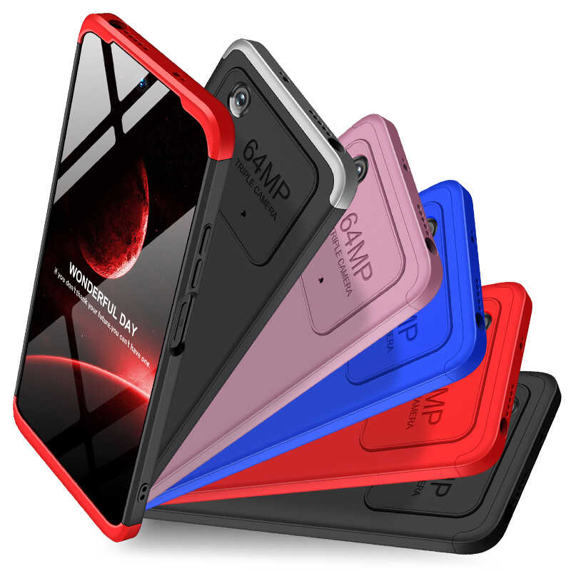 Xiaomi Poco M4 Pro 4G Kılıf Zore Ays Kapak Kırmızı
