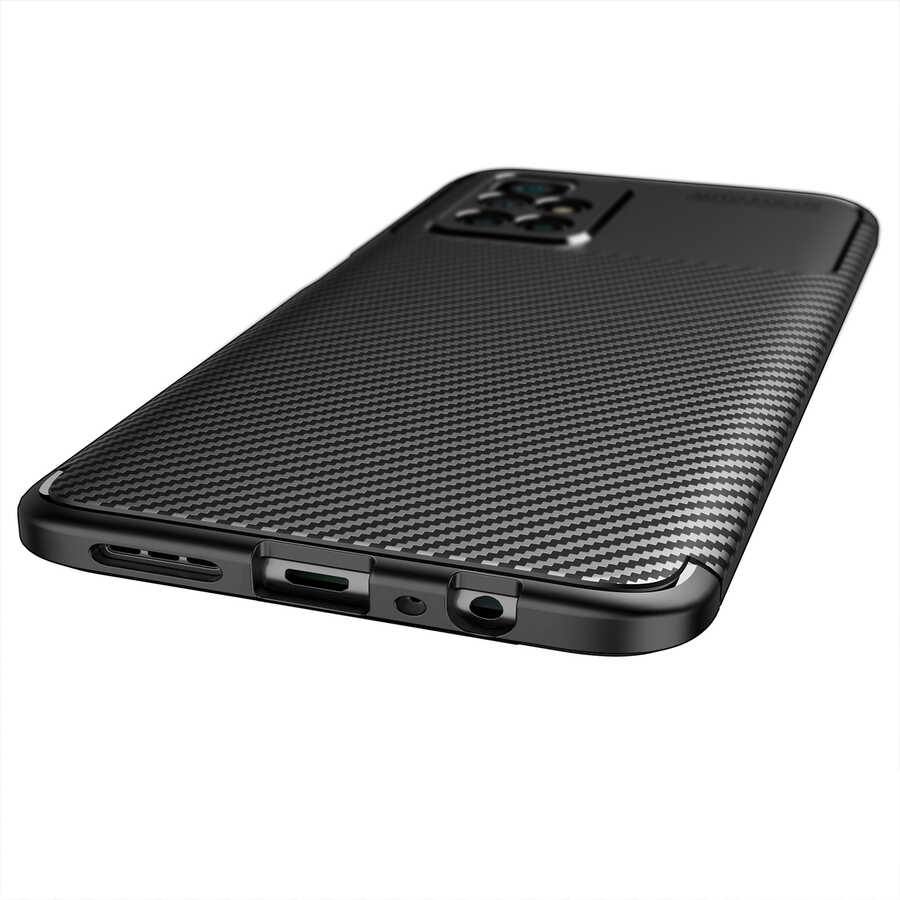 Xiaomi Poco M4 Pro 5G Kılıf Zore Negro Silikon Kapak Lacivert