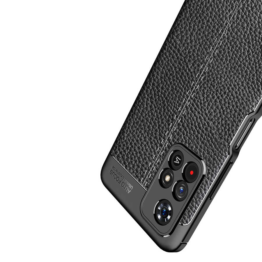 Xiaomi Poco M4 Pro 5G Kılıf Zore Niss Silikon Kapak Siyah