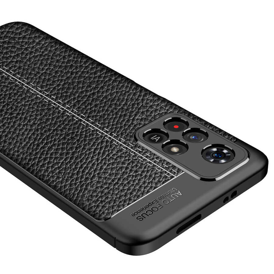 Xiaomi Poco M4 Pro 5G Kılıf Zore Niss Silikon Kapak Siyah