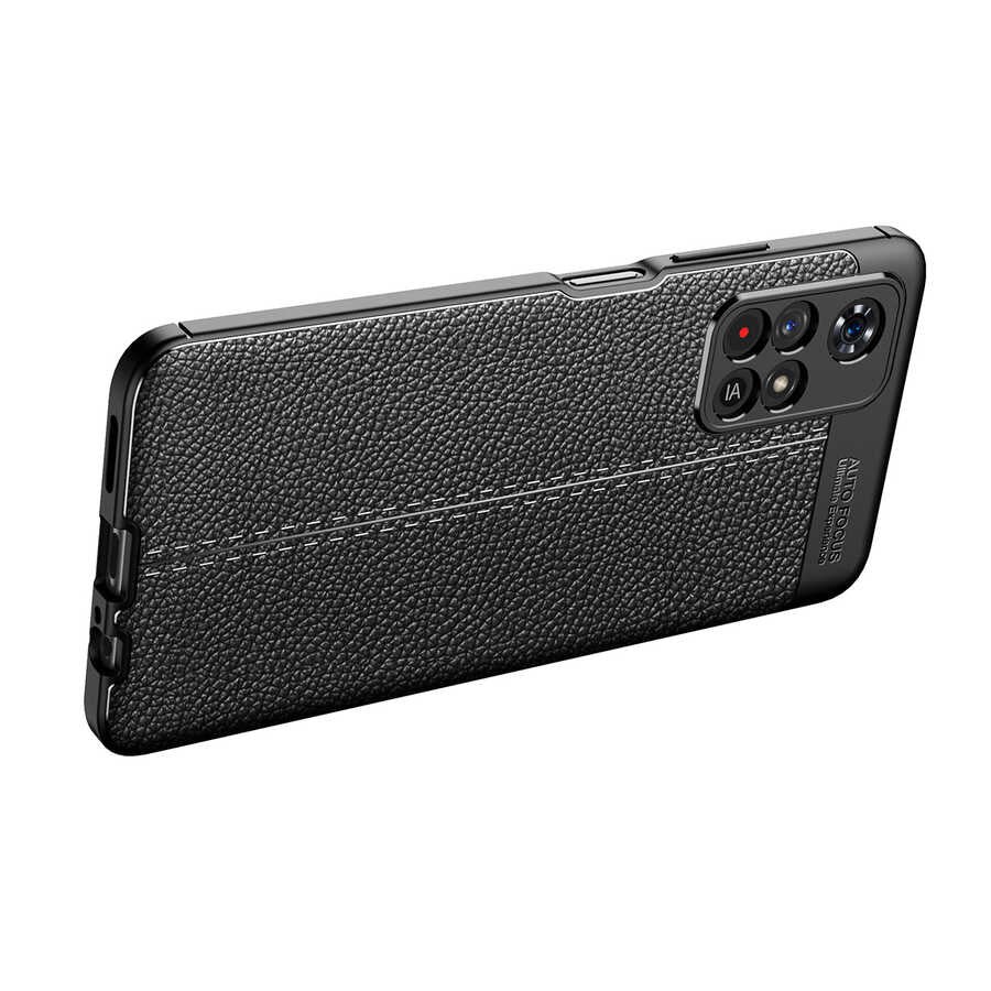 Xiaomi Poco M4 Pro 5G Kılıf Zore Niss Silikon Kapak Siyah