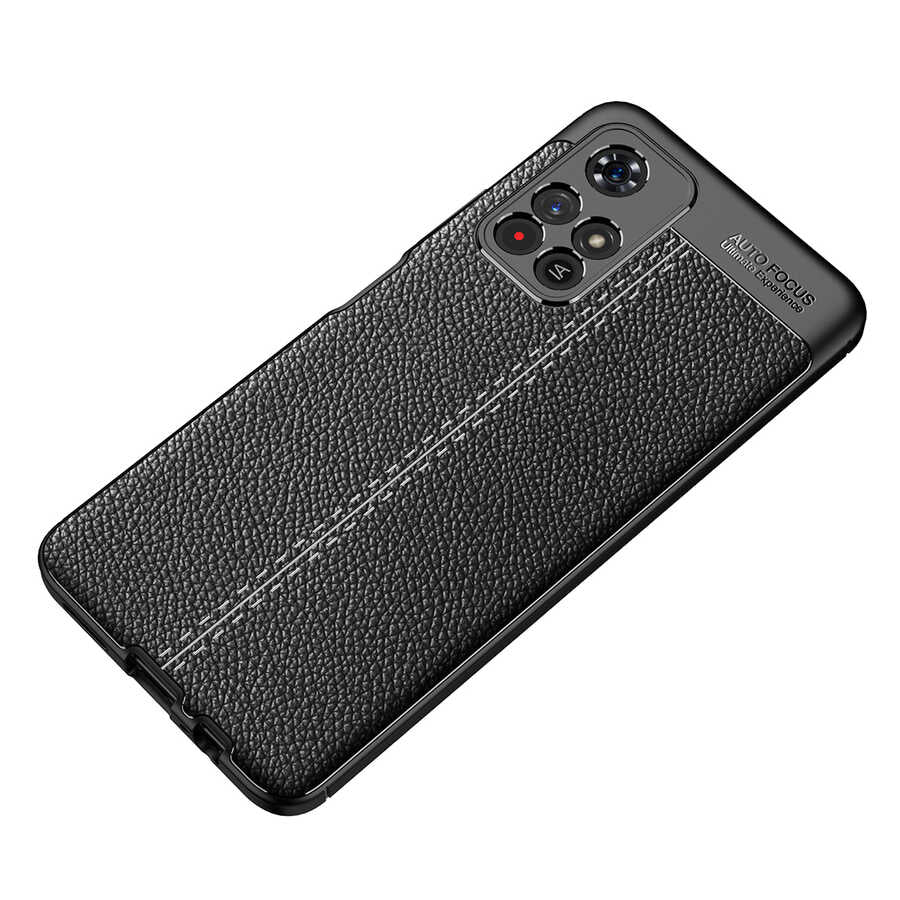 Xiaomi Poco M4 Pro 5G Kılıf Zore Niss Silikon Kapak Siyah