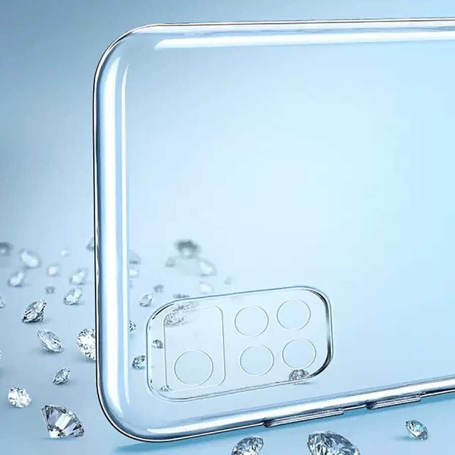 Xiaomi Poco M4 Pro 5G Kılıf Zore Süper Silikon Kapak Renksiz