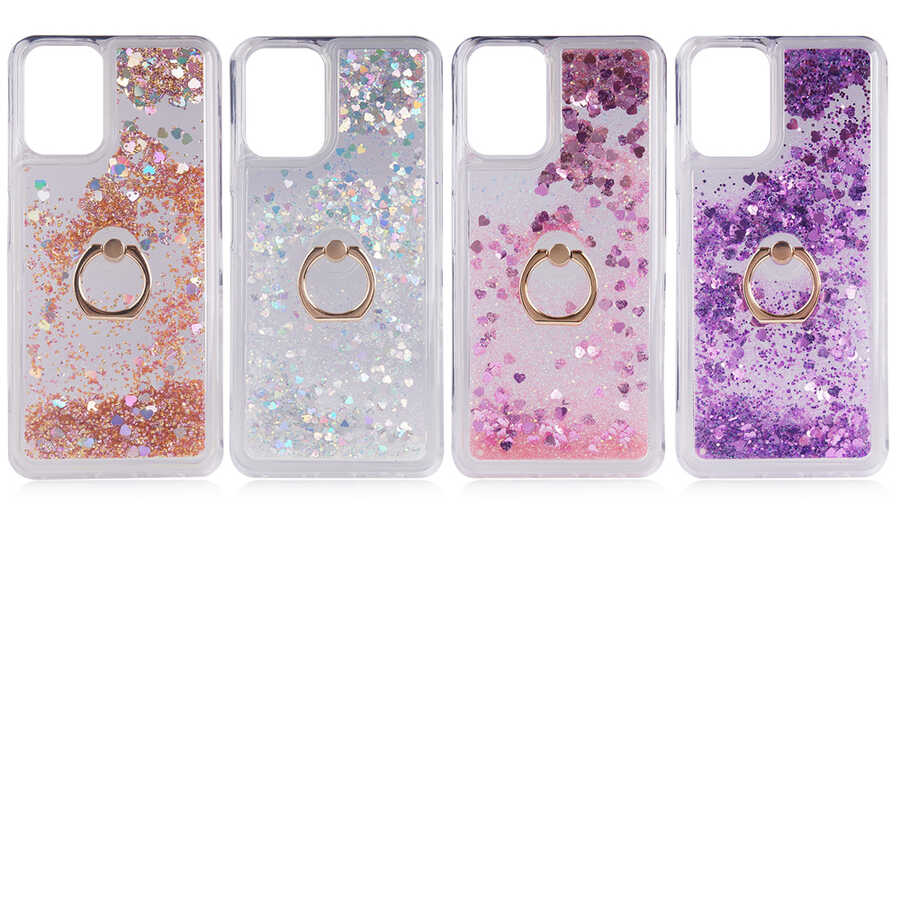 Xiaomi Poco M5S Kılıf Zore Milce Kapak Gümüş