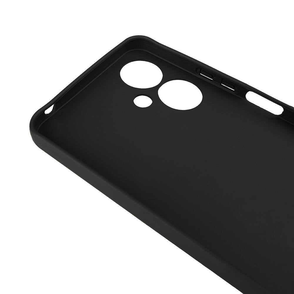 Xiaomi Poco M6 5G Kılıf Zore Biye Silikon Siyah