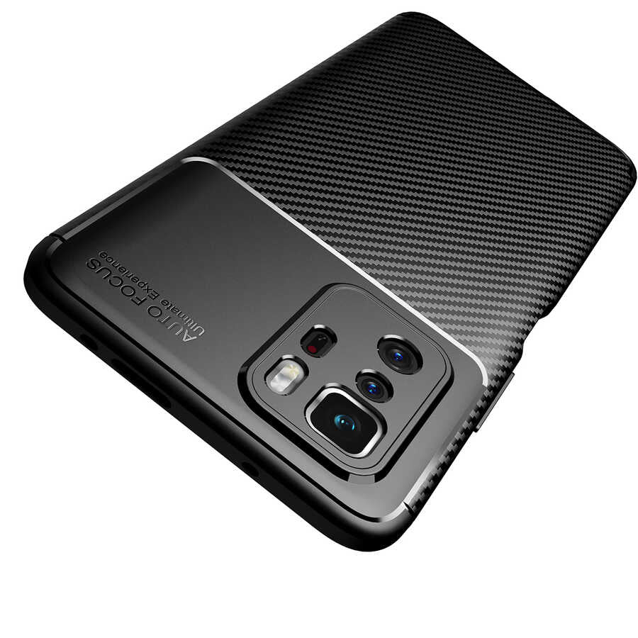 Xiaomi Poco X3 GT Kılıf Zore Negro Silikon Kapak Siyah