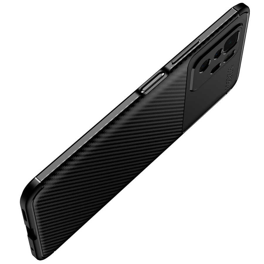 Xiaomi Poco X3 GT Kılıf Zore Negro Silikon Kapak Kahverengi