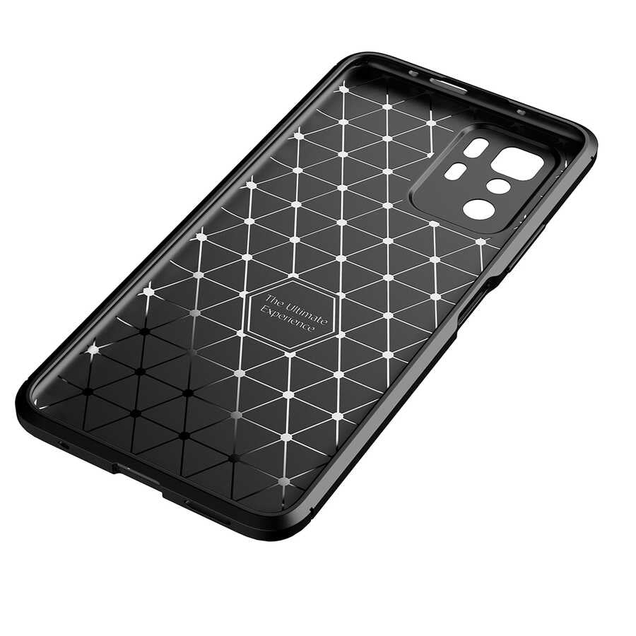 Xiaomi Poco X3 GT Kılıf Zore Negro Silikon Kapak Kahverengi