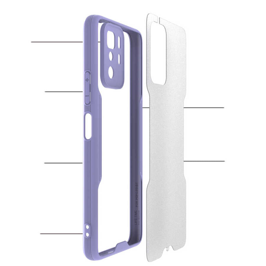 Xiaomi Poco X3 GT Kılıf Zore Parfe Kapak Pembe