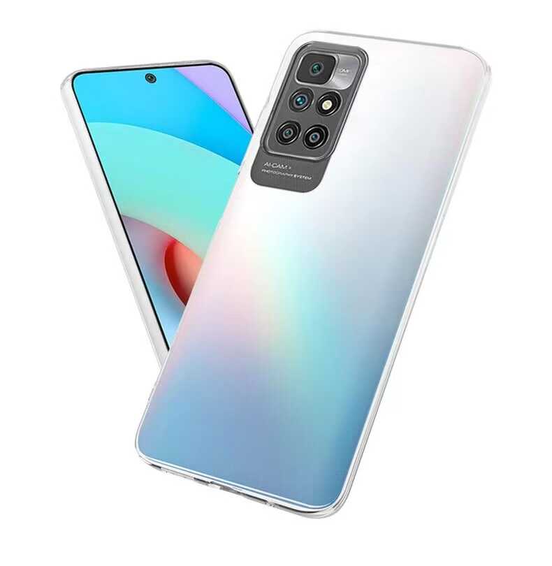 Xiaomi Poco X3 GT Kılıf Zore Süper Silikon Kapak Renksiz