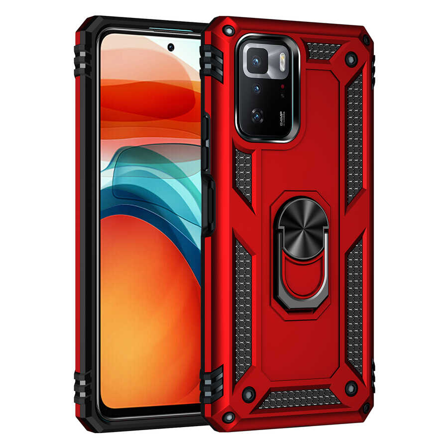 Xiaomi Poco X3 GT Kılıf Zore Vega Kapak Mavi
