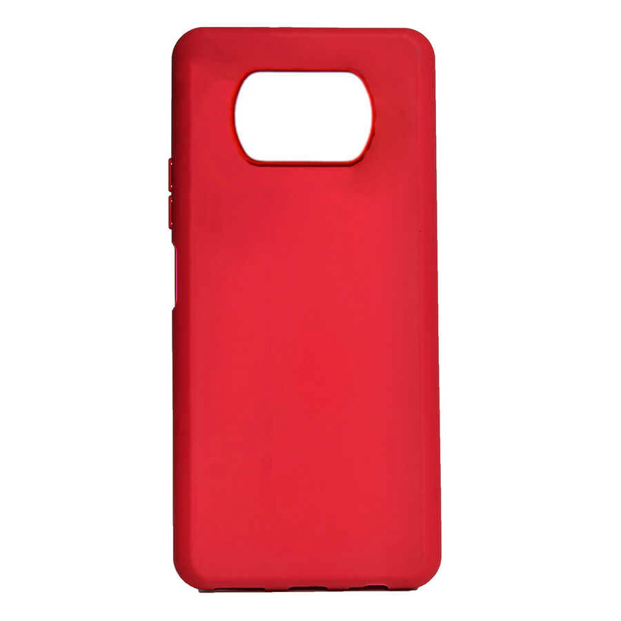 Xiaomi Poco X3 Kılıf Zore Biye Silikon Mavi