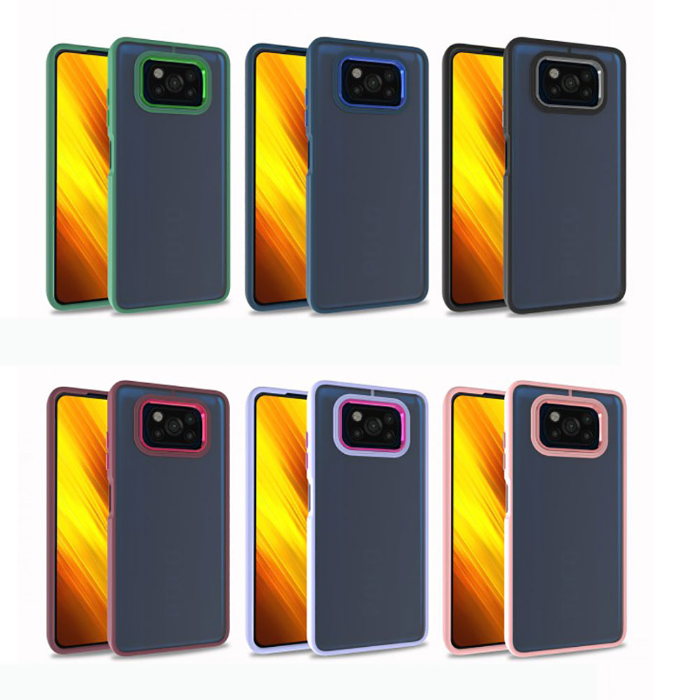 Xiaomi Poco X3 Kılıf Zore Flora Kapak Kırmızı