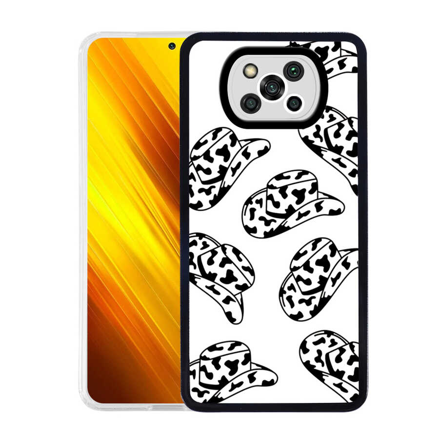Xiaomi Poco X3 Kılıf Zore M-Fit Desenli Kapak Hat No5
