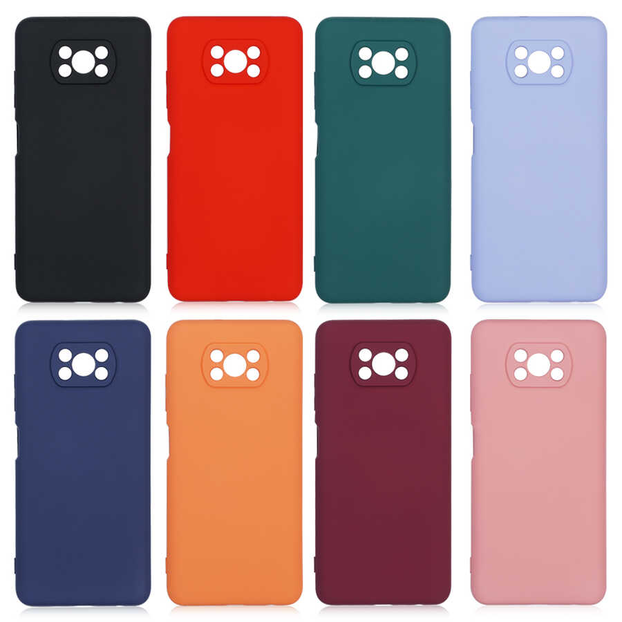 Xiaomi Poco X3 Kılıf Zore Mara Lansman Kapak Koyu Yeşil
