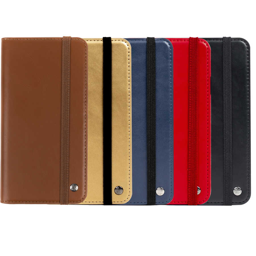 Xiaomi Poco X3 Kılıf Zore Multi Cüzdan Kılıf Taba