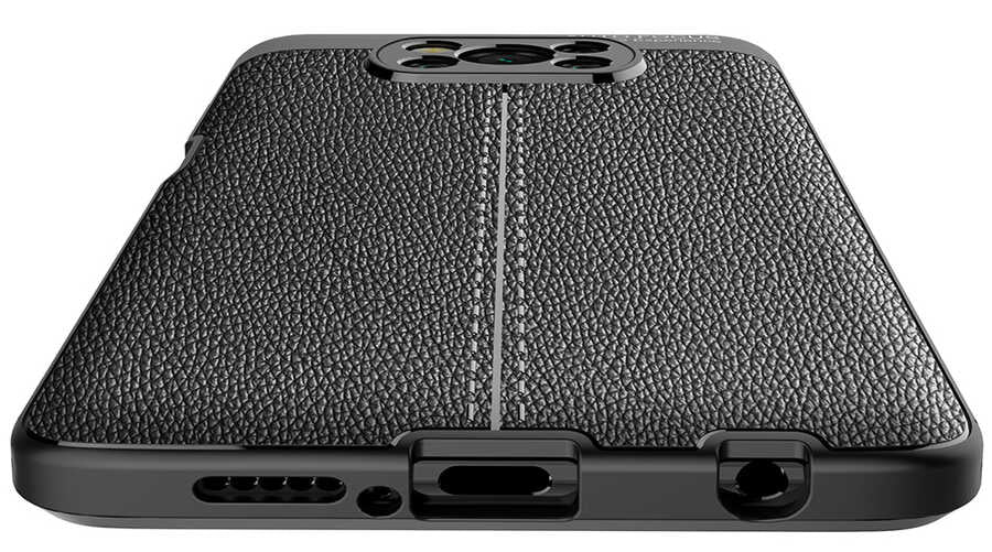 Xiaomi Poco X3 Kılıf Zore Niss Silikon Kapak Kırmızı