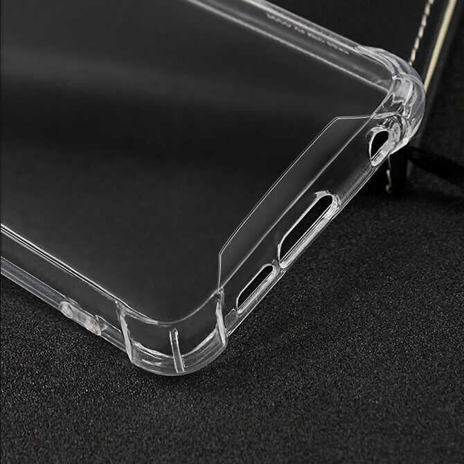 Xiaomi Poco X3 Kılıf Zore Nitro Anti Shock Silikon Renksiz