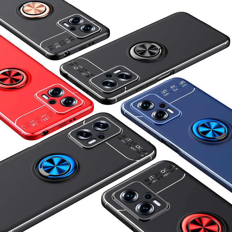 Xiaomi Poco X4 GT Kılıf Zore Ravel Silikon Kapak Siyah