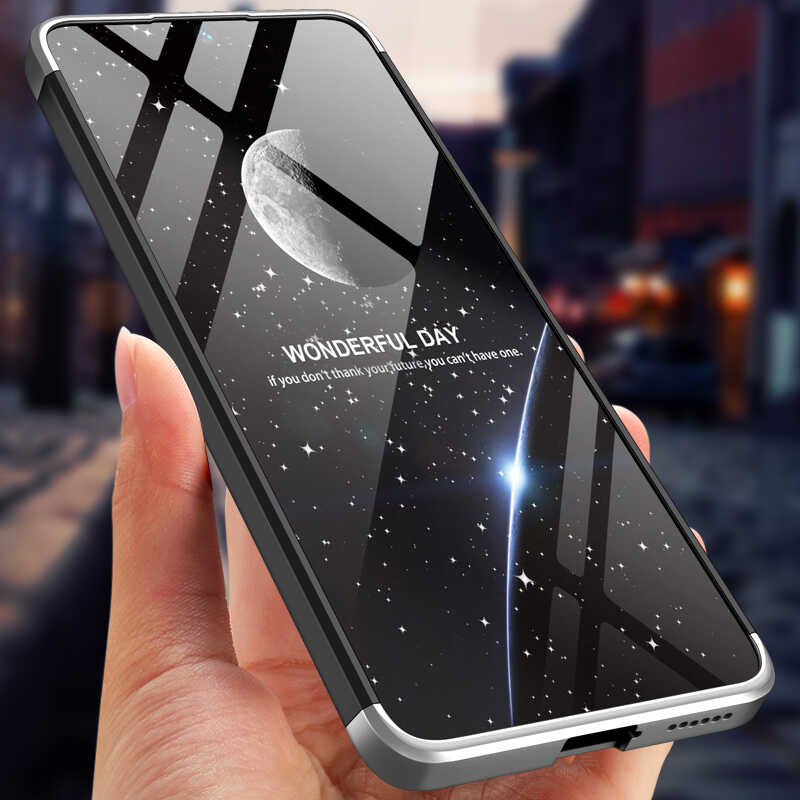 Xiaomi Poco X4 Pro 5G Kılıf Zore Ays Kapak Siyah-Kırmızı