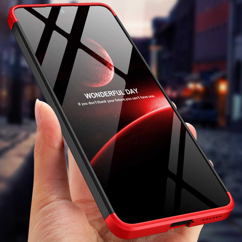 Xiaomi Poco X4 Pro 5G Kılıf Zore Ays Kapak Siyah-Mavi