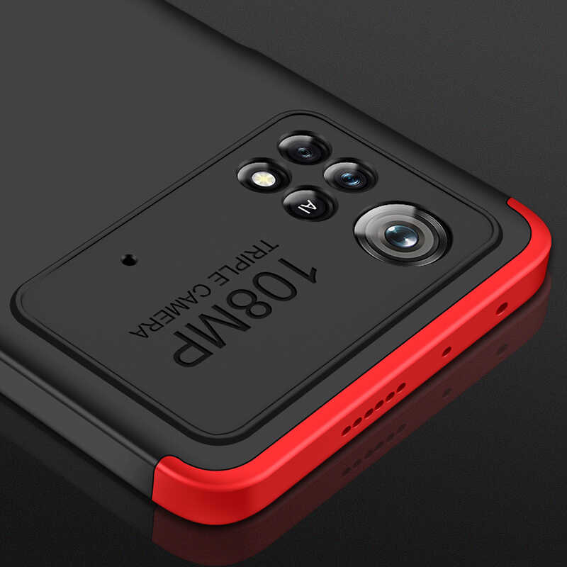 Xiaomi Poco X4 Pro 5G Kılıf Zore Ays Kapak Mavi