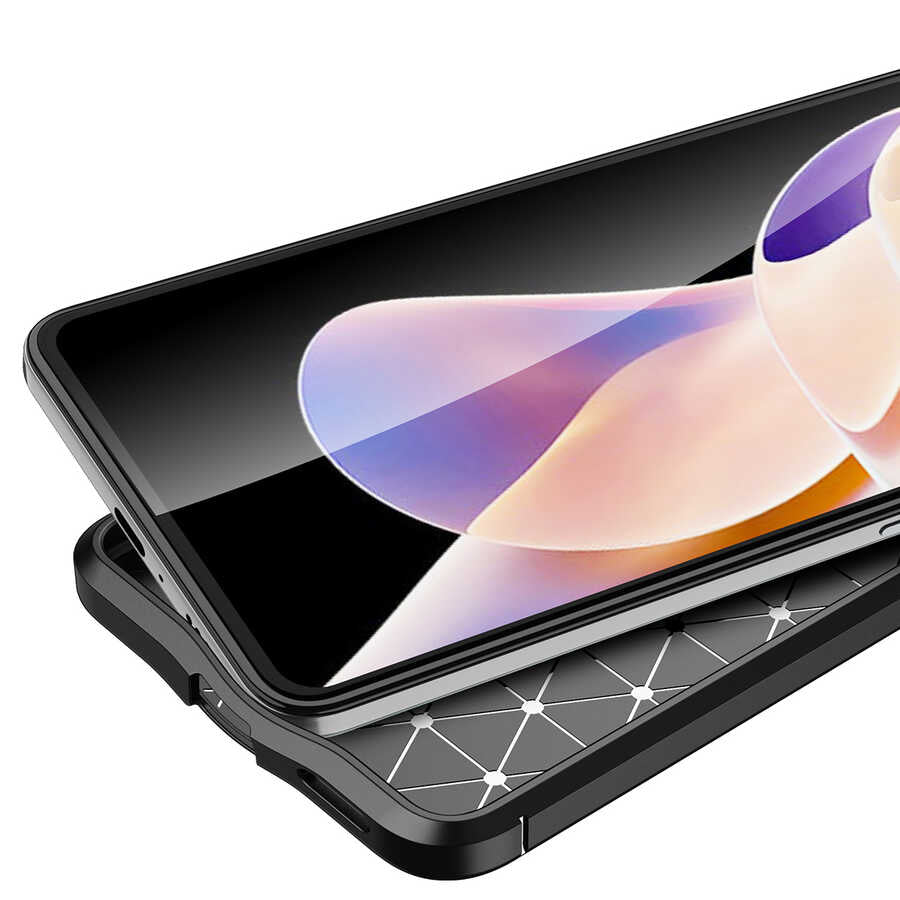 Xiaomi Poco X4 Pro 5G Kılıf Zore Niss Silikon Kapak Siyah