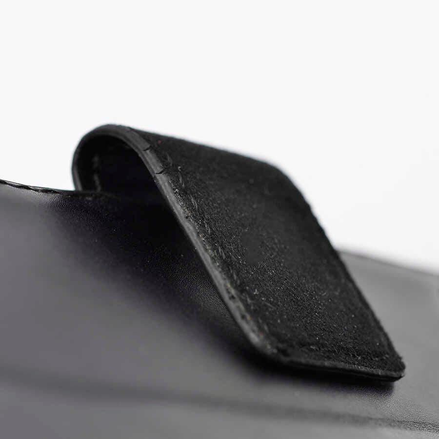 Xiaomi Poco X5 Pro Kılıf Zore Kar Deluxe Kapaklı Kılıf Siyah