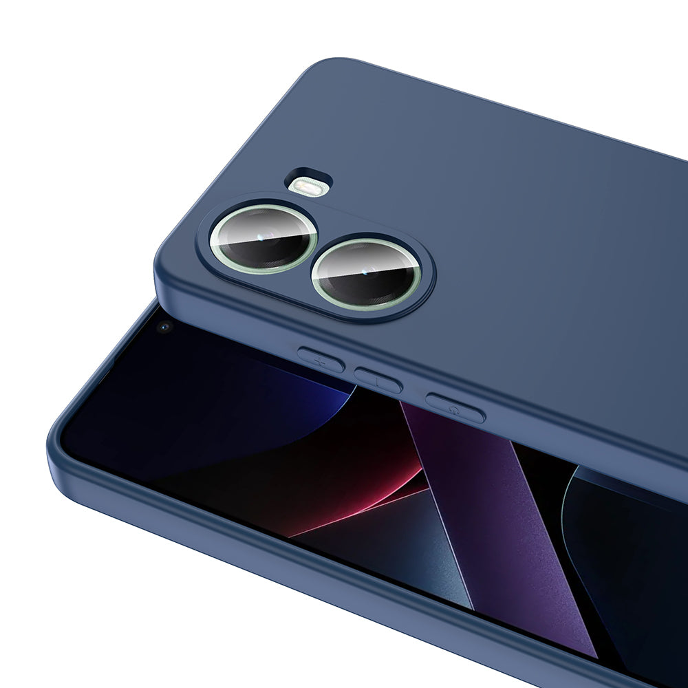 Xiaomi Poco X7 Pro Kılıf Zore Mara Lansman Kapak Lacivert