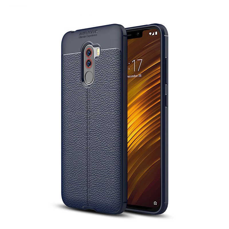 Xiaomi Pocophone F1 Kılıf Zore Niss Silikon Kapak Kırmızı