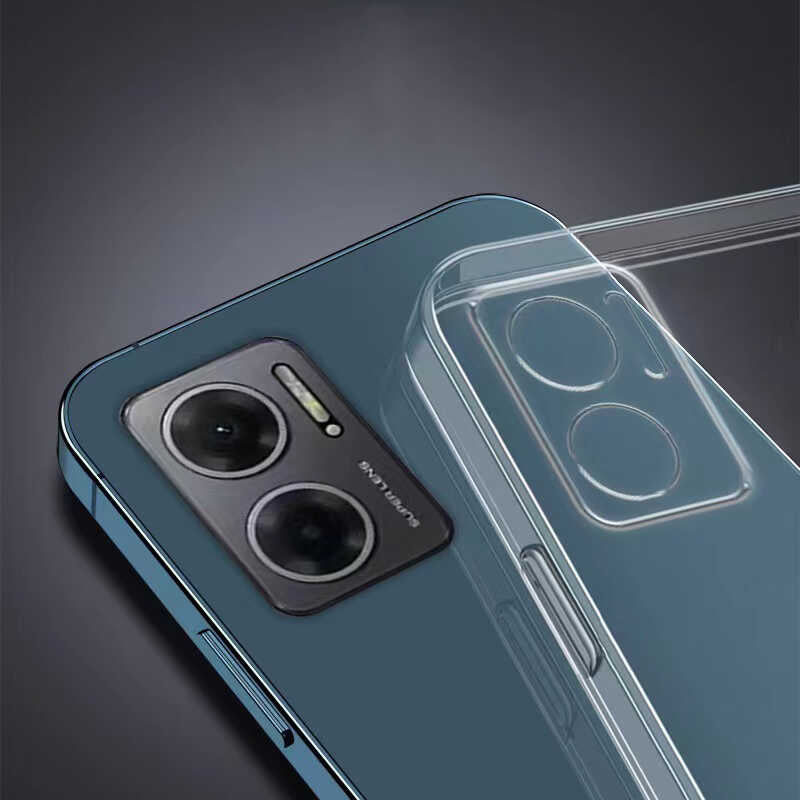 Xiaomi Redmi 10 5G Kılıf Zore Süper Silikon Kapak Renksiz