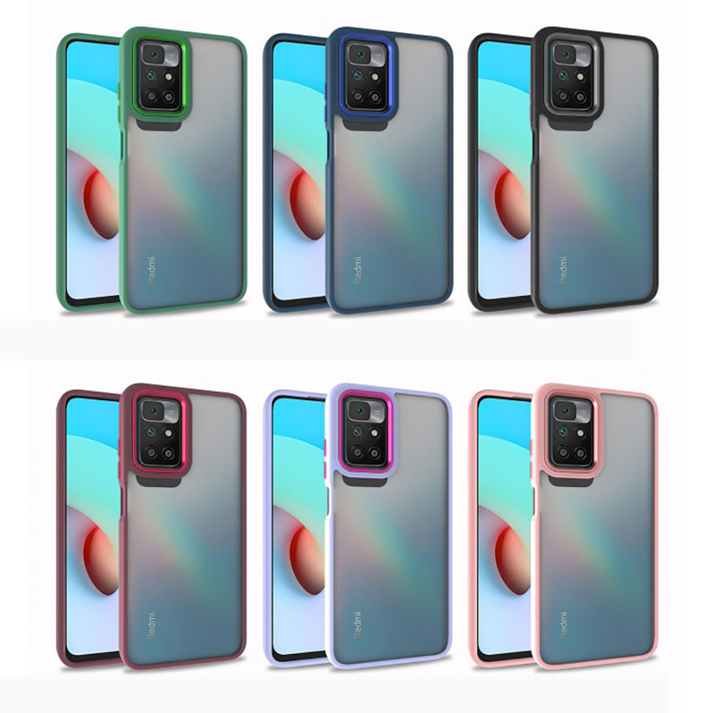 Xiaomi Redmi 10 Kılıf Zore Flora Kapak Lila