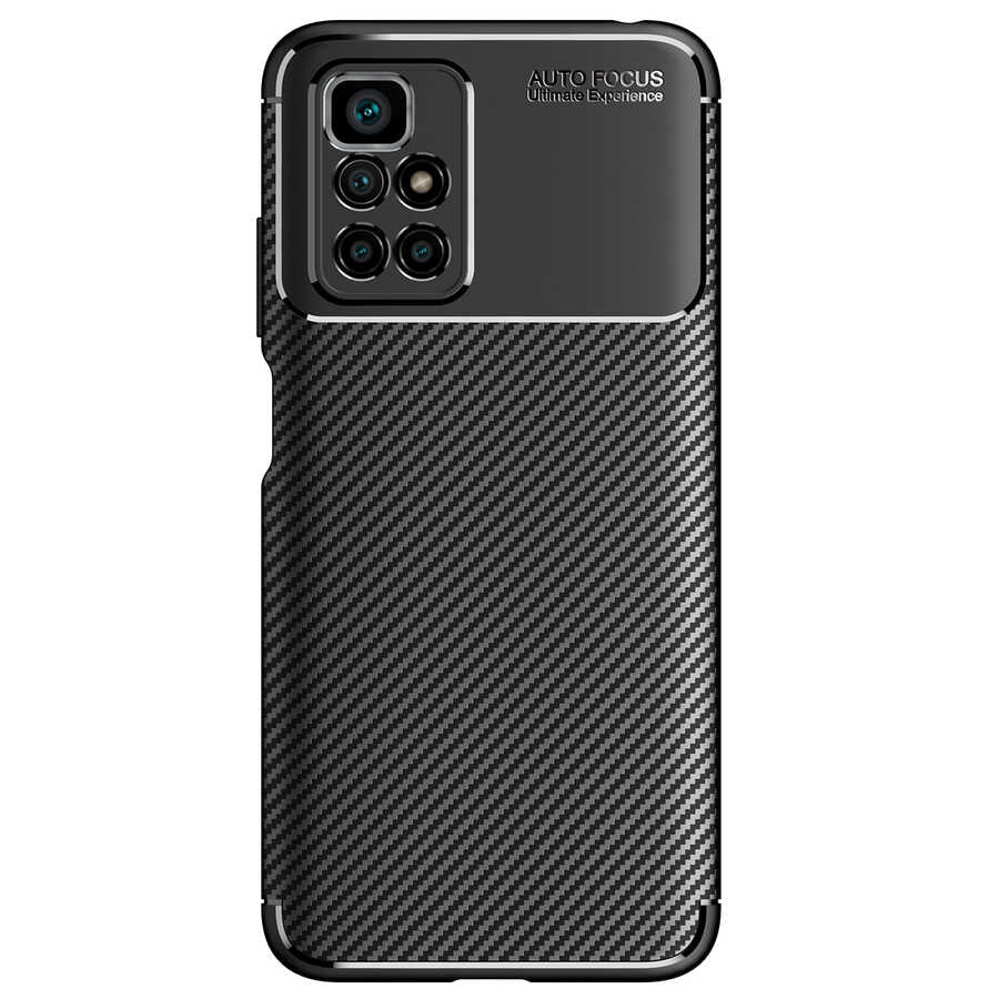 Xiaomi Redmi 10 Kılıf Zore Negro Silikon Kapak Lacivert