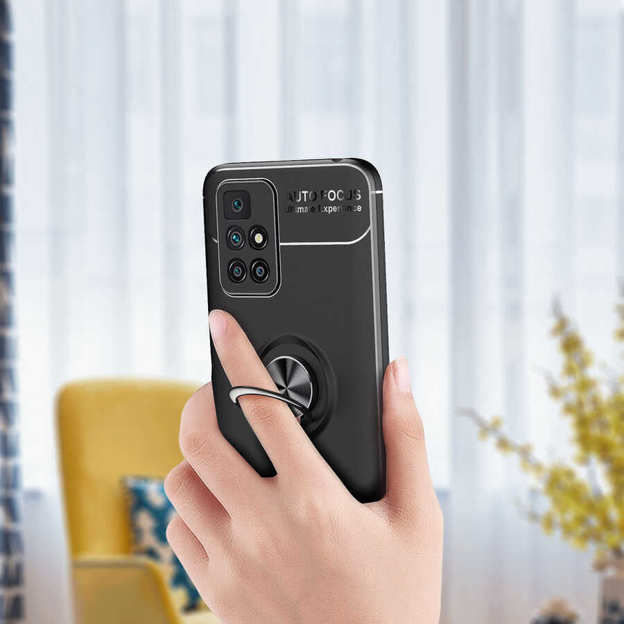 Xiaomi Redmi 10 Kılıf Zore Ravel Silikon Kapak Mavi