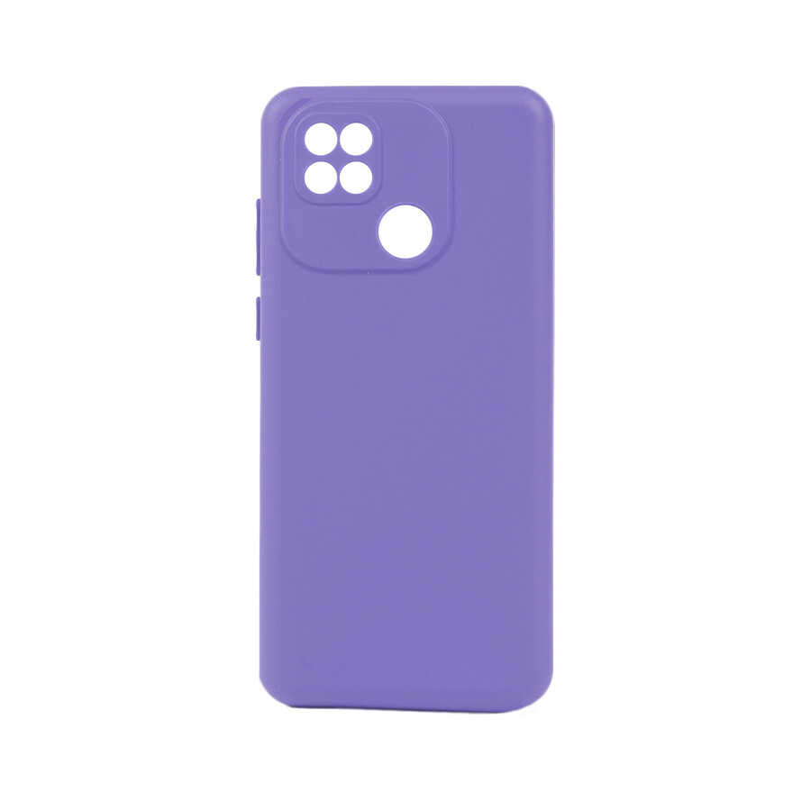 Xiaomi Redmi 10C Kılıf Zore Biye Silikon Lila