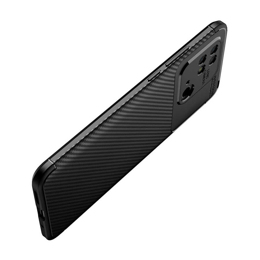 Xiaomi Redmi 10C Kılıf Zore Negro Silikon Kapak Lacivert